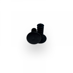 14x40mm Scaff Plug Insert Cap Jet Black RAL9005 – SCECAPJB